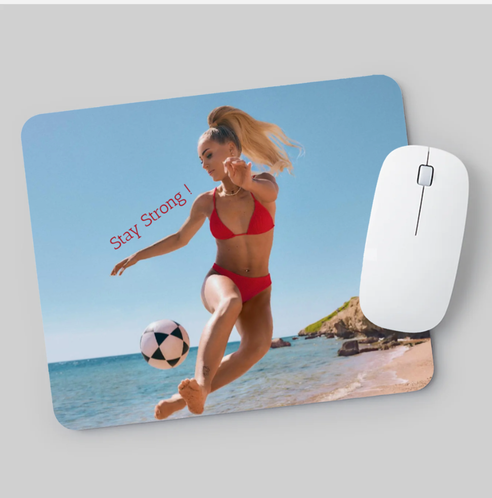 Stay Strong Mouse Mat