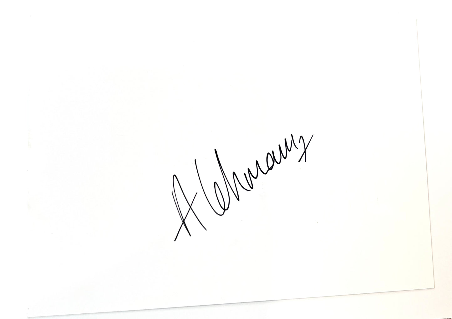 Signed Picture