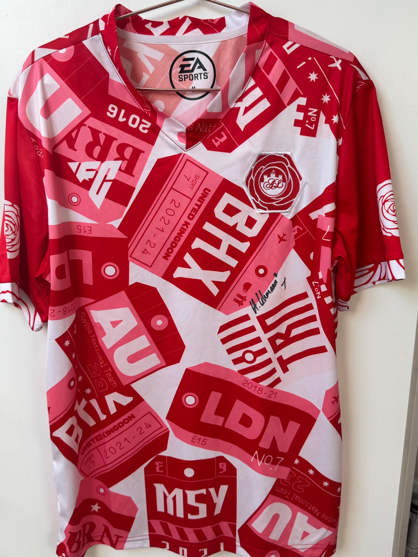 Limited Edition Alisha Signed football Kit
